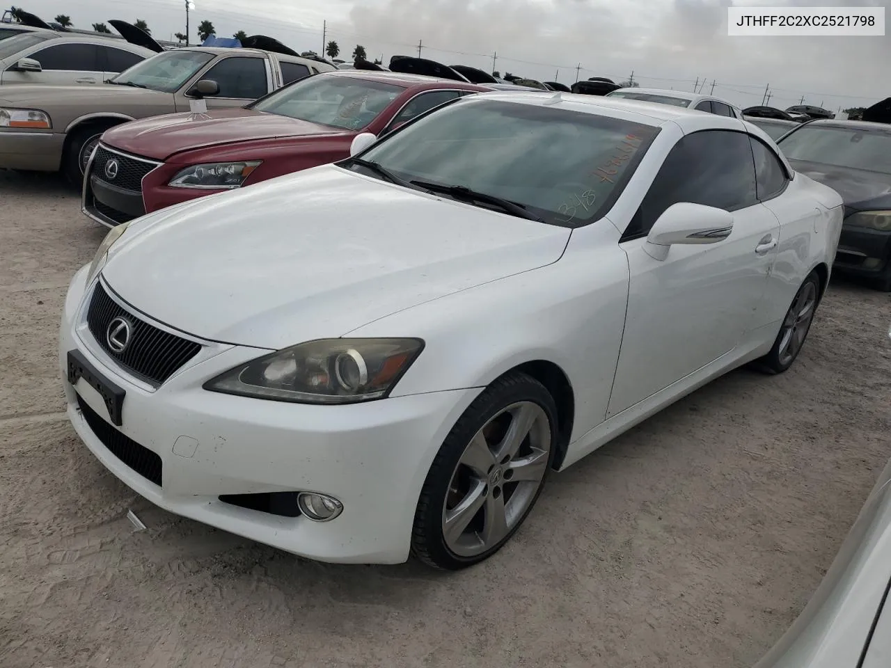 2012 Lexus Is 250 VIN: JTHFF2C2XC2521798 Lot: 76866194