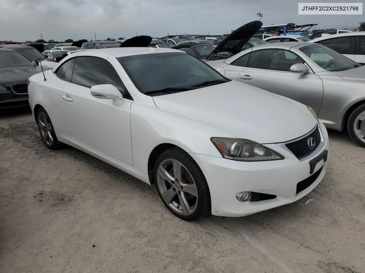 2012 Lexus Is 250 VIN: JTHFF2C2XC2521798 Lot: 76866194