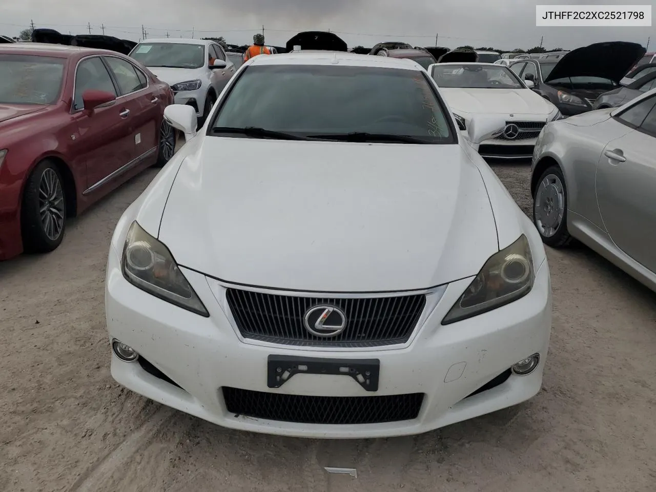 2012 Lexus Is 250 VIN: JTHFF2C2XC2521798 Lot: 76866194