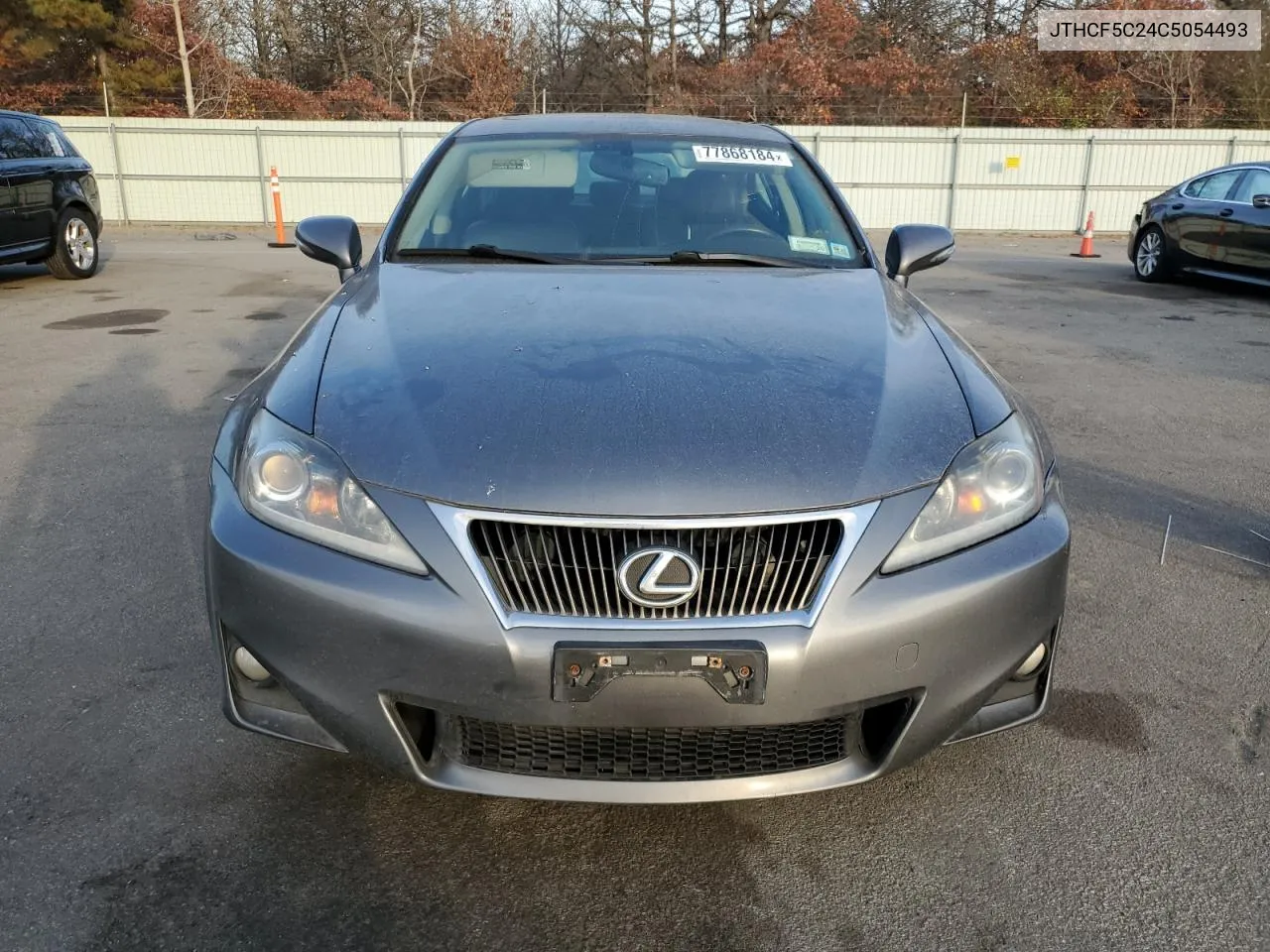 2012 Lexus Is 250 VIN: JTHCF5C24C5054493 Lot: 77868184