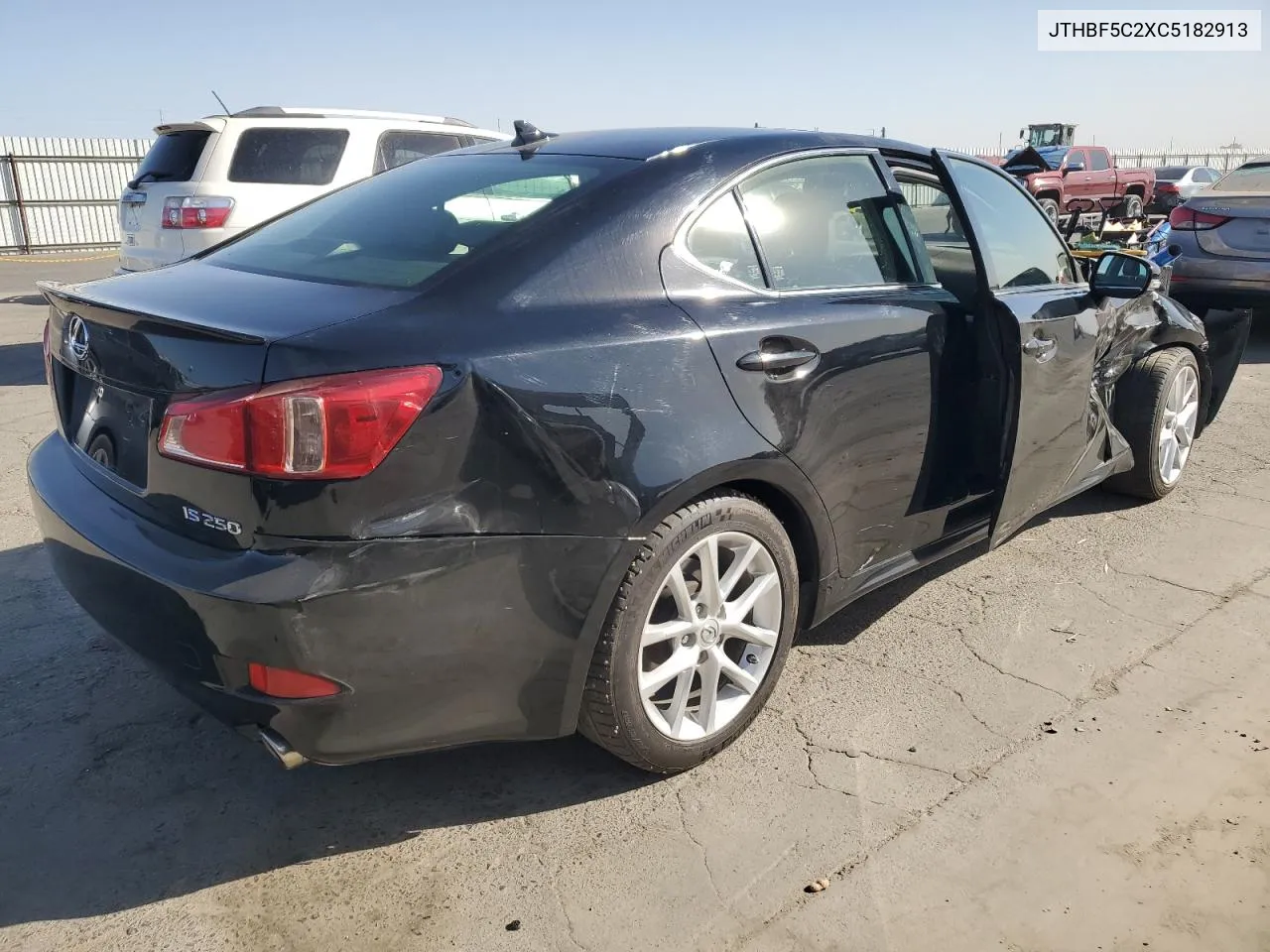 2012 Lexus Is 250 VIN: JTHBF5C2XC5182913 Lot: 78040924