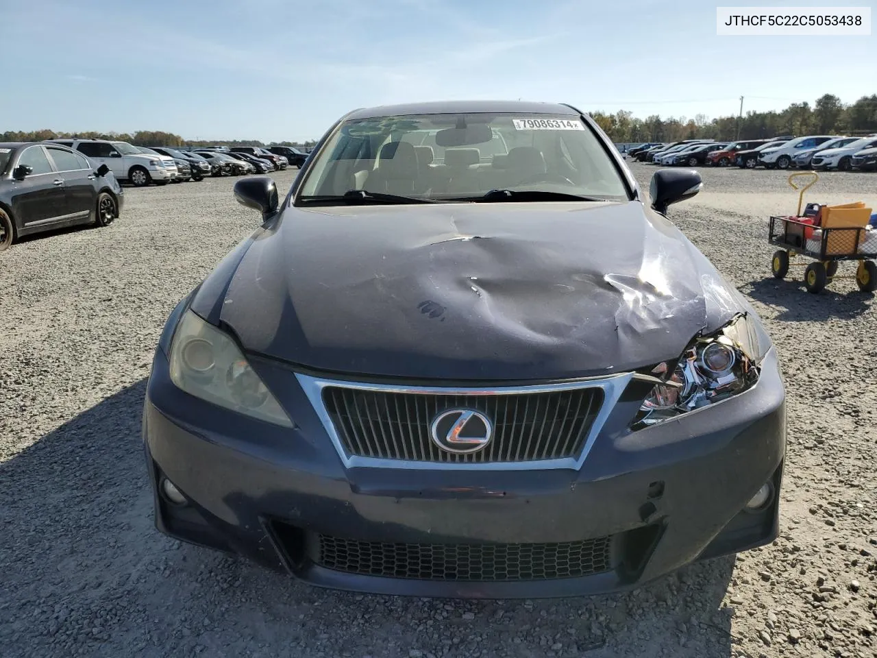 2012 Lexus Is 250 VIN: JTHCF5C22C5053438 Lot: 79086314