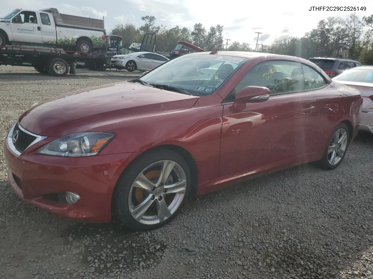 2012 Lexus Is 250 VIN: JTHFF2C29C2526149 Lot: 79602944