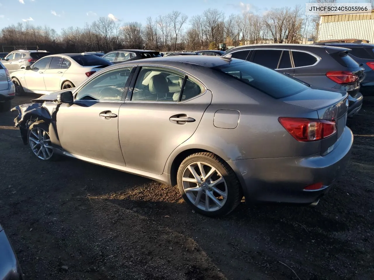 2012 Lexus Is 250 VIN: JTHCF5C24C5055966 Lot: 80462654