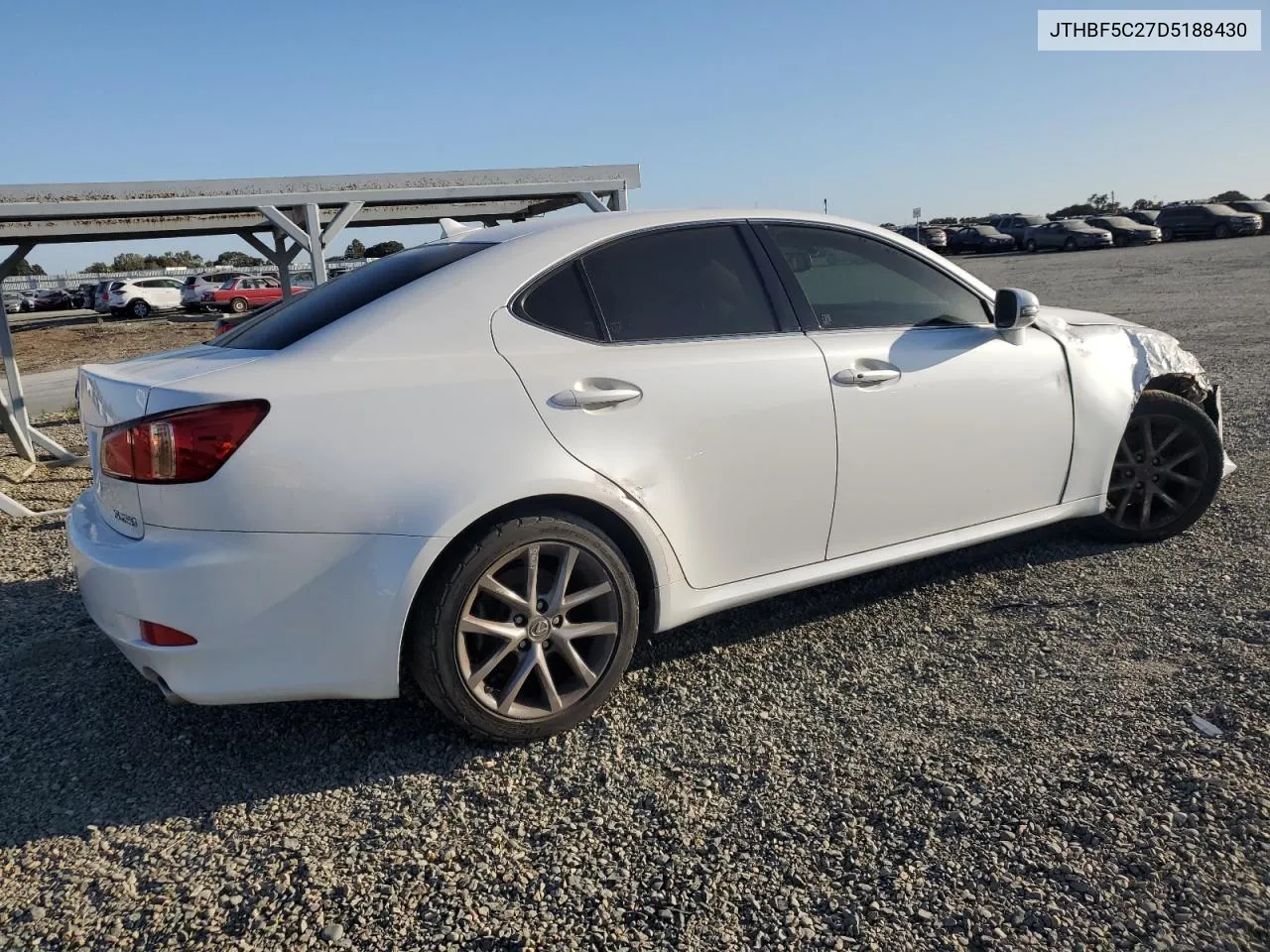 JTHBF5C27D5188430 2013 Lexus Is 250