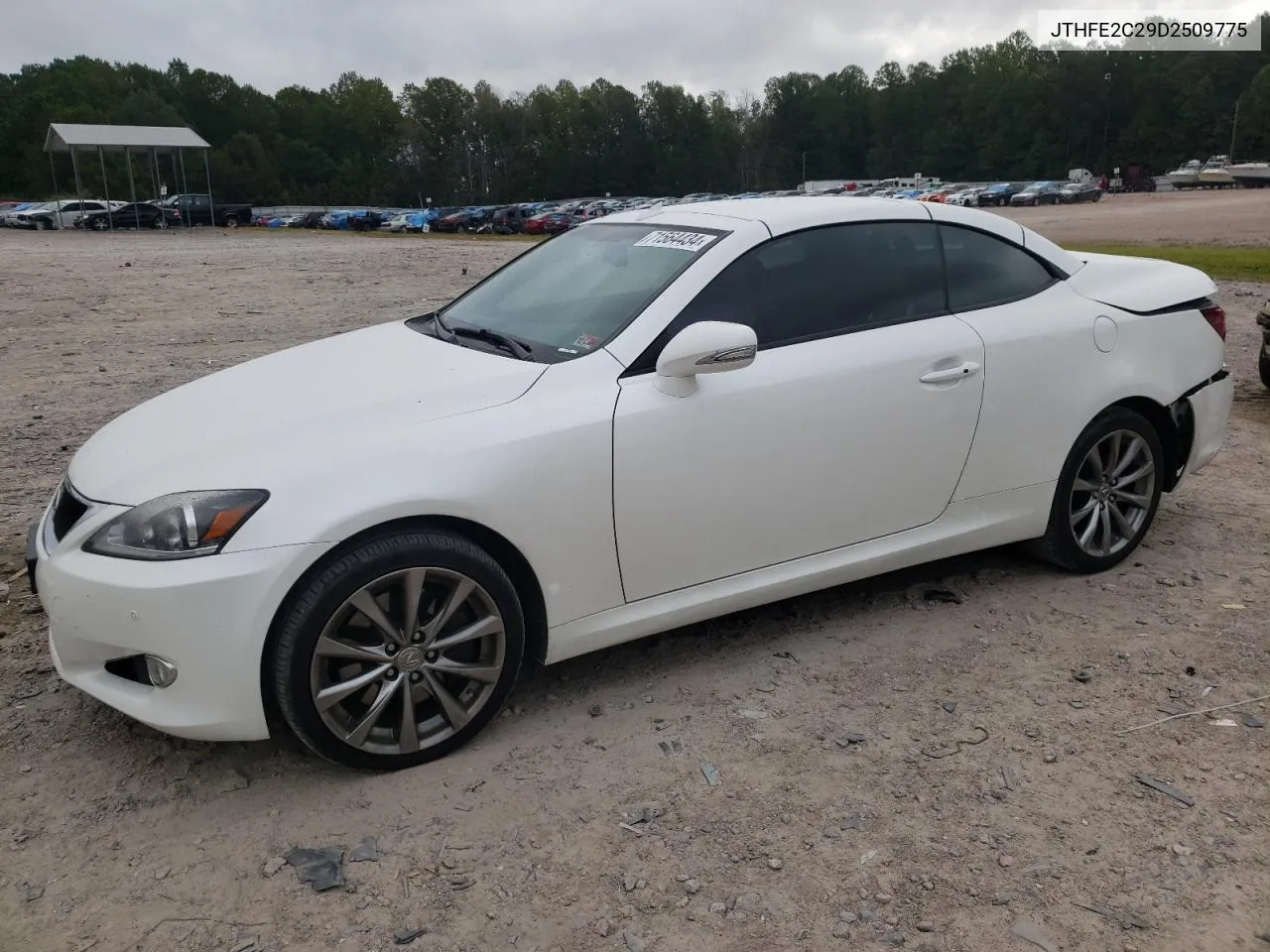 JTHFE2C29D2509775 2013 Lexus Is 350