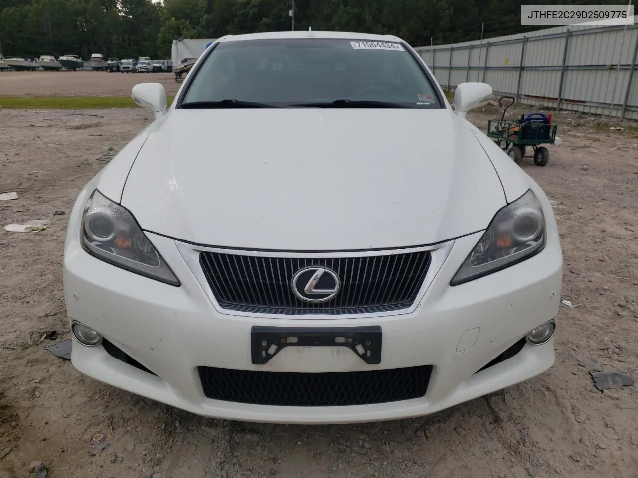 2013 Lexus Is 350 VIN: JTHFE2C29D2509775 Lot: 71564434