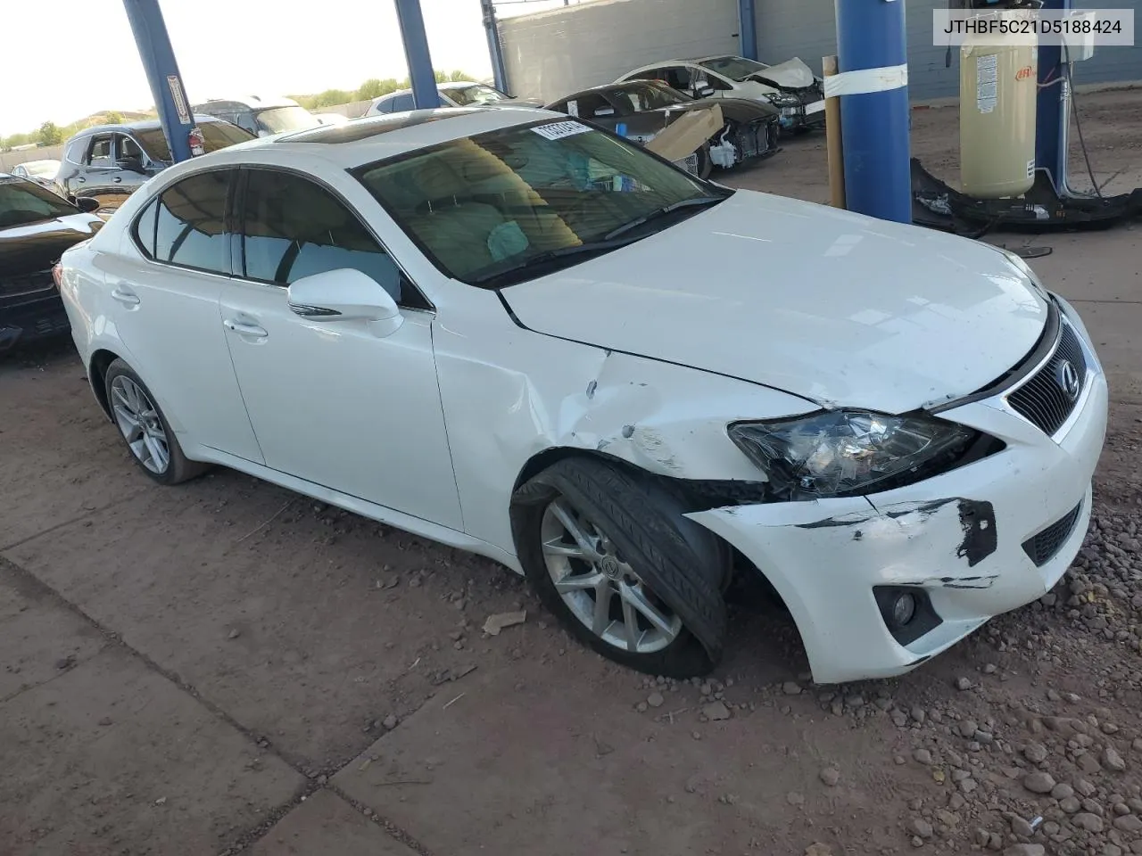 2013 Lexus Is 250 VIN: JTHBF5C21D5188424 Lot: 73372414