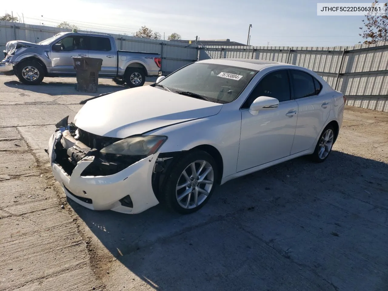 2013 Lexus Is 250 VIN: JTHCF5C22D5063761 Lot: 76793804