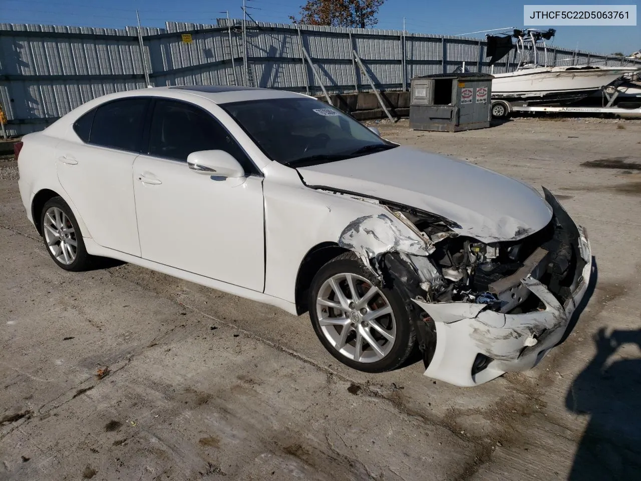 2013 Lexus Is 250 VIN: JTHCF5C22D5063761 Lot: 76793804