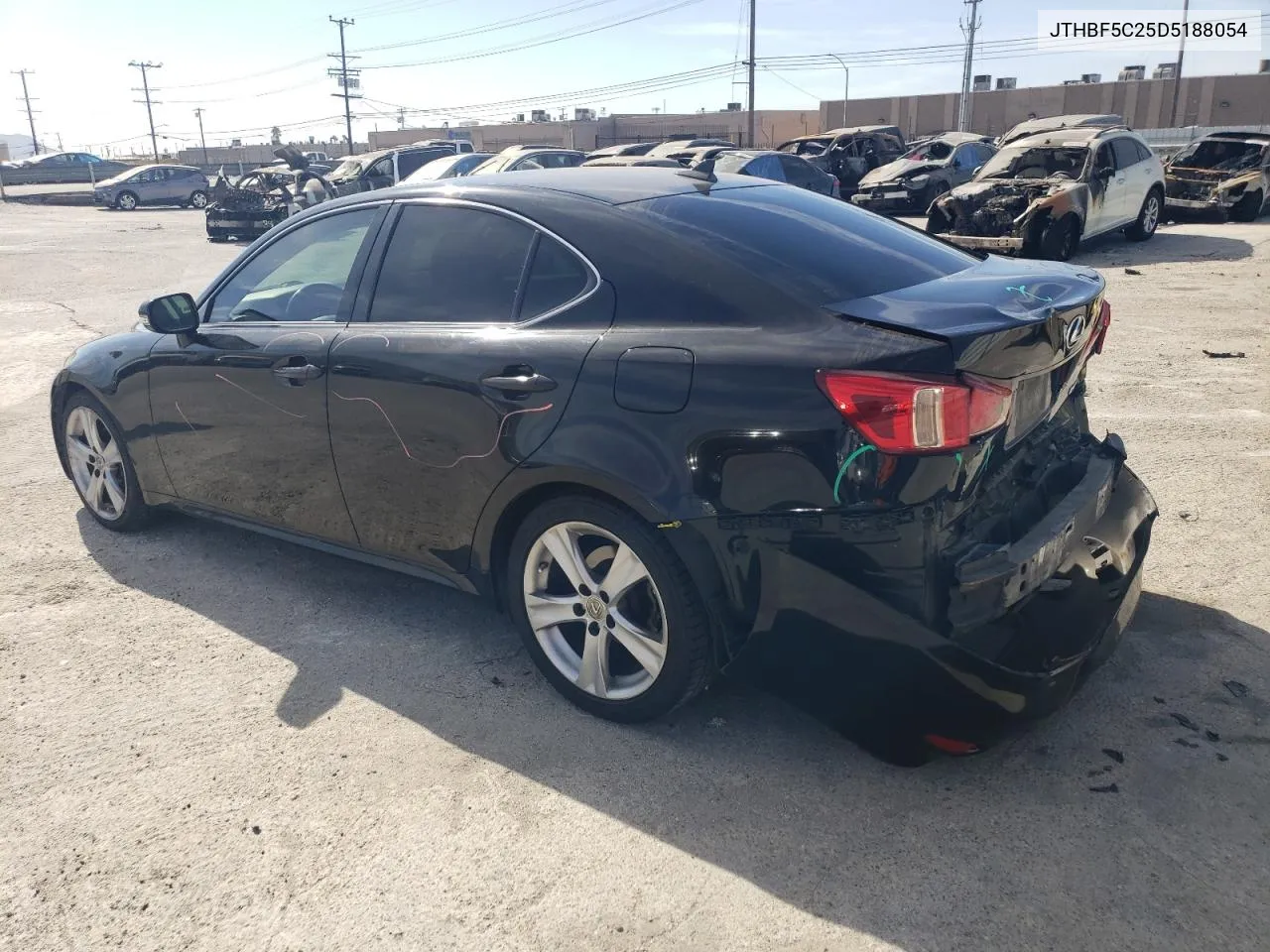 2013 Lexus Is 250 VIN: JTHBF5C25D5188054 Lot: 77042374