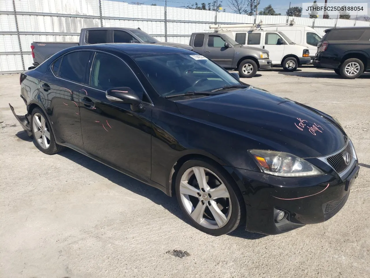 2013 Lexus Is 250 VIN: JTHBF5C25D5188054 Lot: 77042374