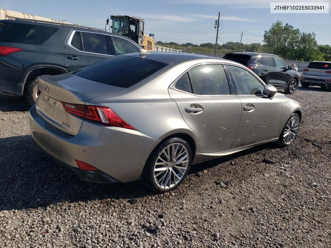 2014 Lexus Is 250 VIN: JTHBF1D22E5033941 Lot: 56664794