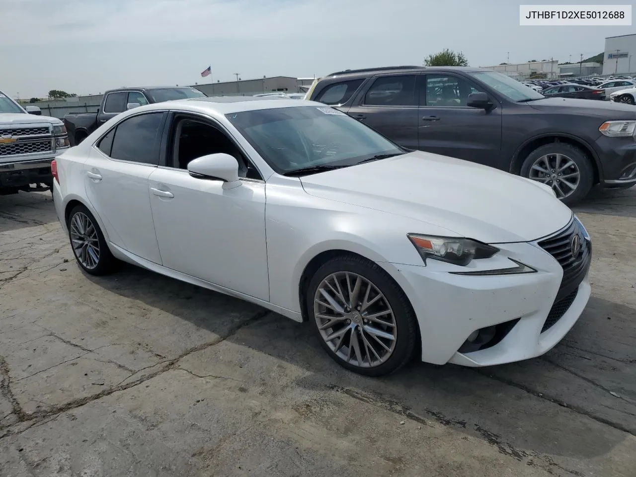 2014 Lexus Is 250 VIN: JTHBF1D2XE5012688 Lot: 62455384