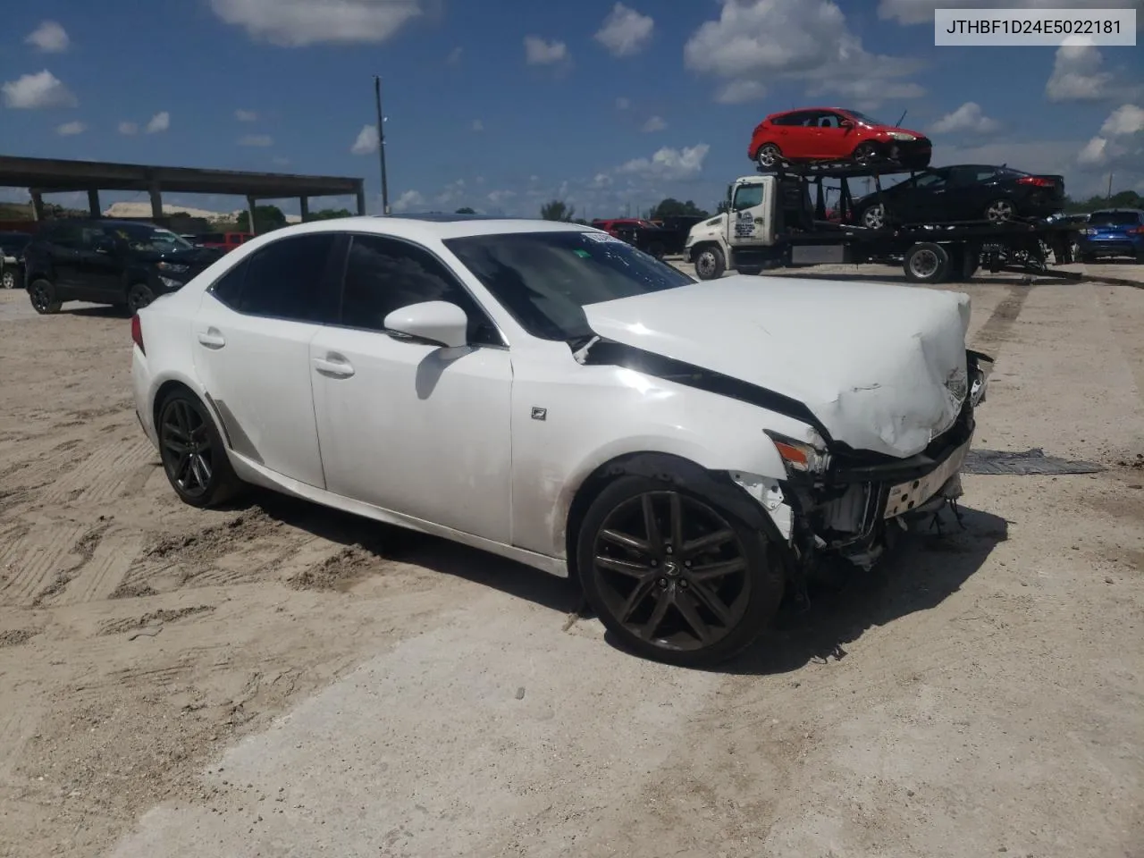 2014 Lexus Is 250 VIN: JTHBF1D24E5022181 Lot: 63249913