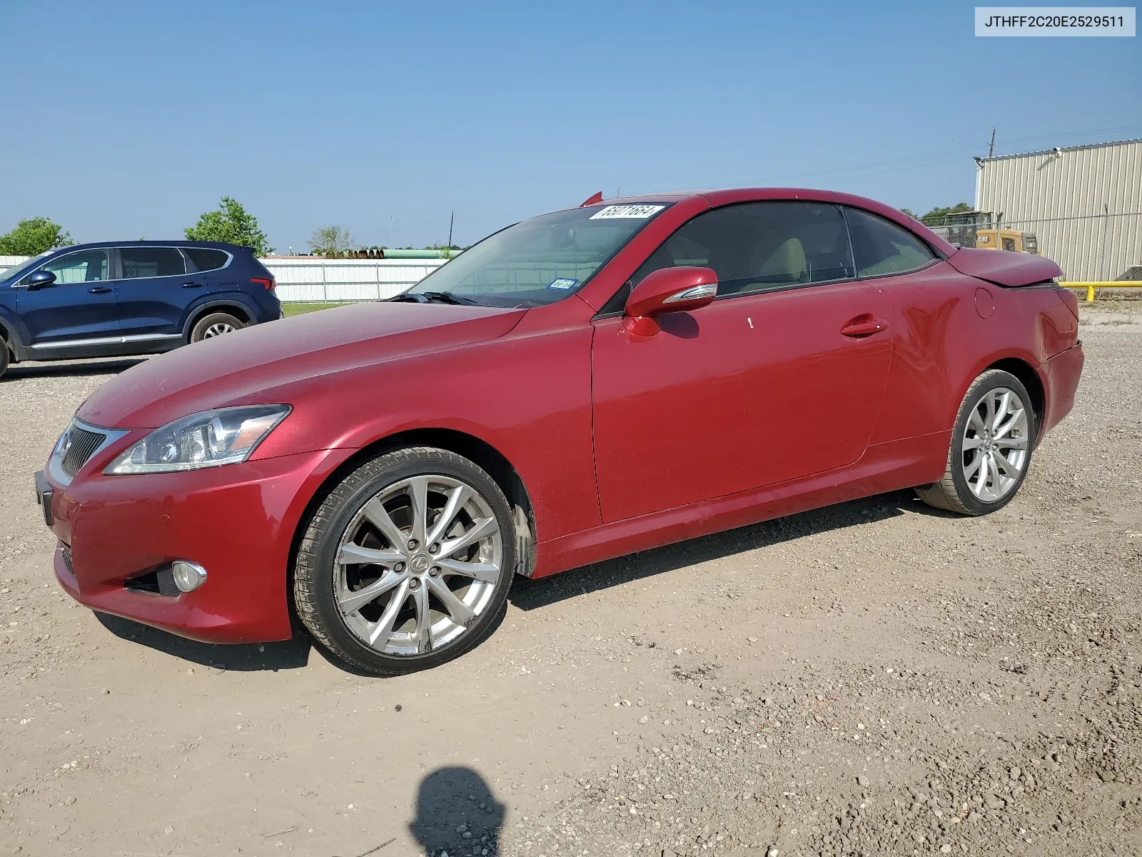 2014 Lexus Is 250 VIN: JTHFF2C20E2529511 Lot: 65071664