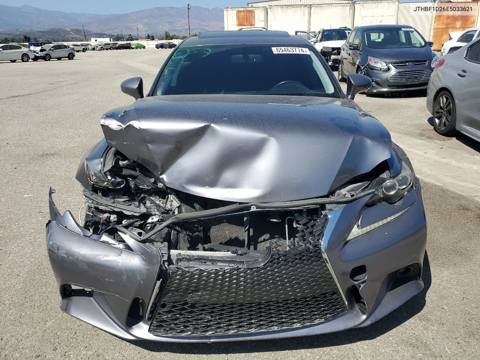 2014 Lexus Is 250 VIN: JTHBF1D26E5033621 Lot: 65463774