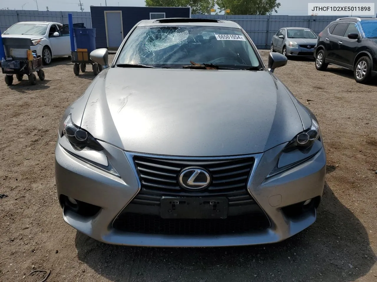 2014 Lexus Is 250 VIN: JTHCF1D2XE5011898 Lot: 66501054