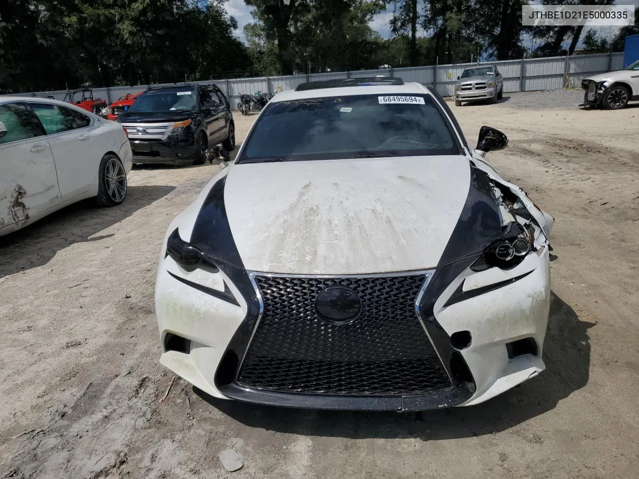 2014 Lexus Is 350 VIN: JTHBE1D21E5000335 Lot: 68495694