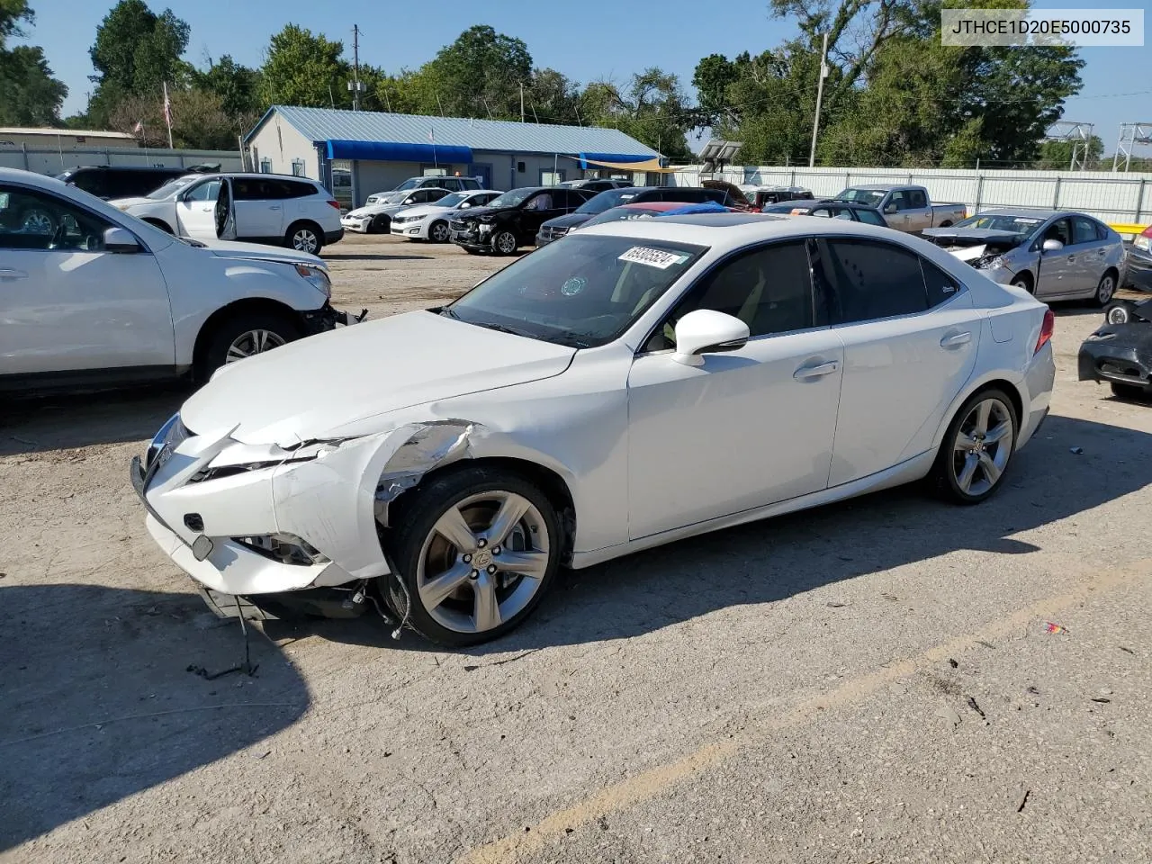 JTHCE1D20E5000735 2014 Lexus Is 350