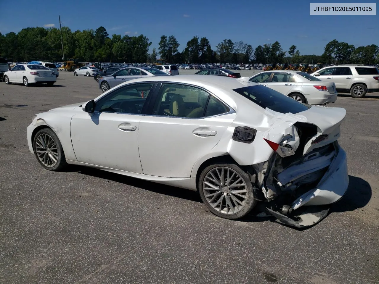 2014 Lexus Is 250 VIN: JTHBF1D20E5011095 Lot: 69789724