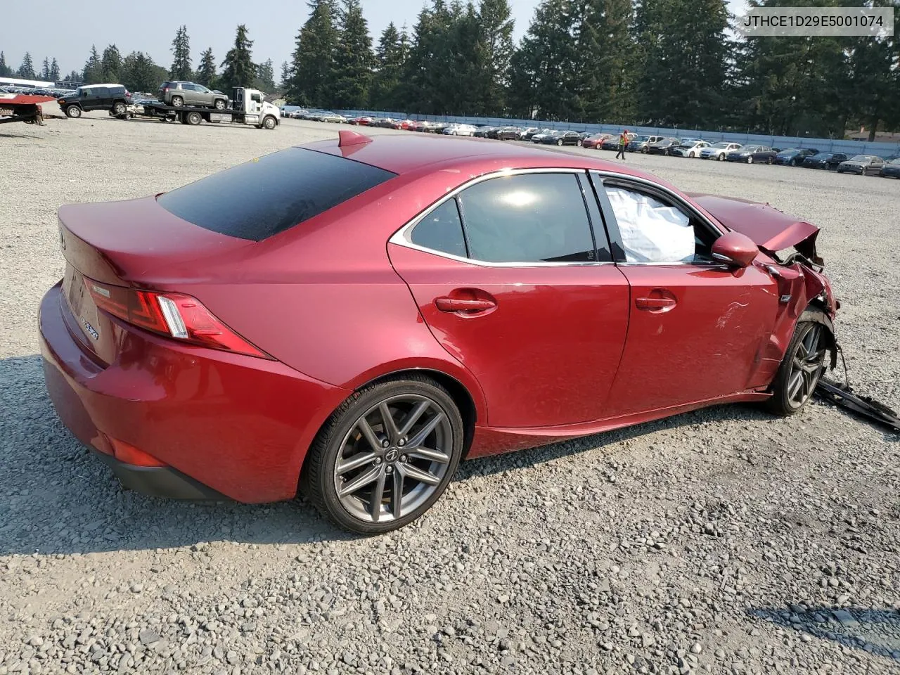 2014 Lexus Is 350 VIN: JTHCE1D29E5001074 Lot: 70305384