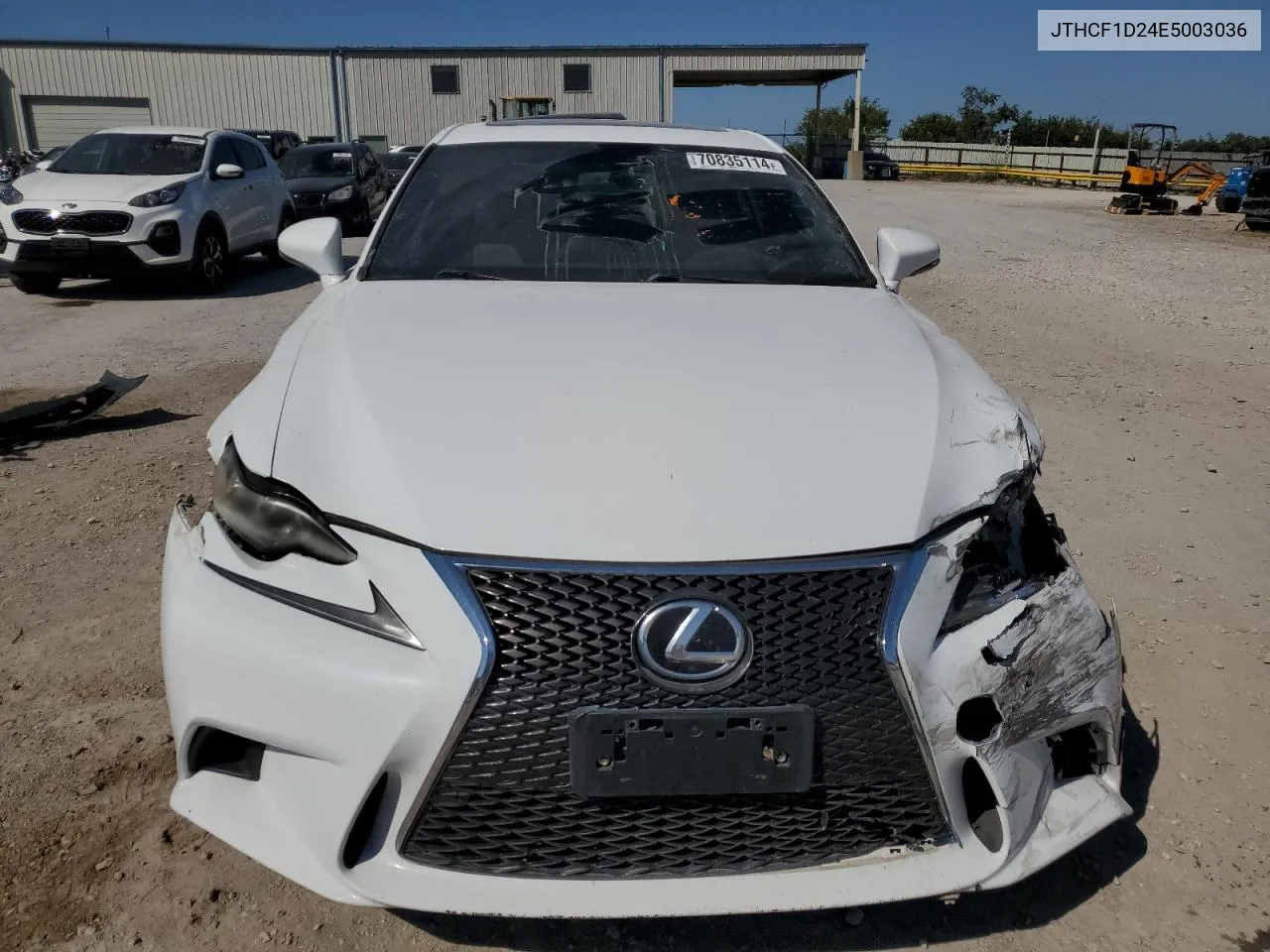 2014 Lexus Is 250 VIN: JTHCF1D24E5003036 Lot: 70835114