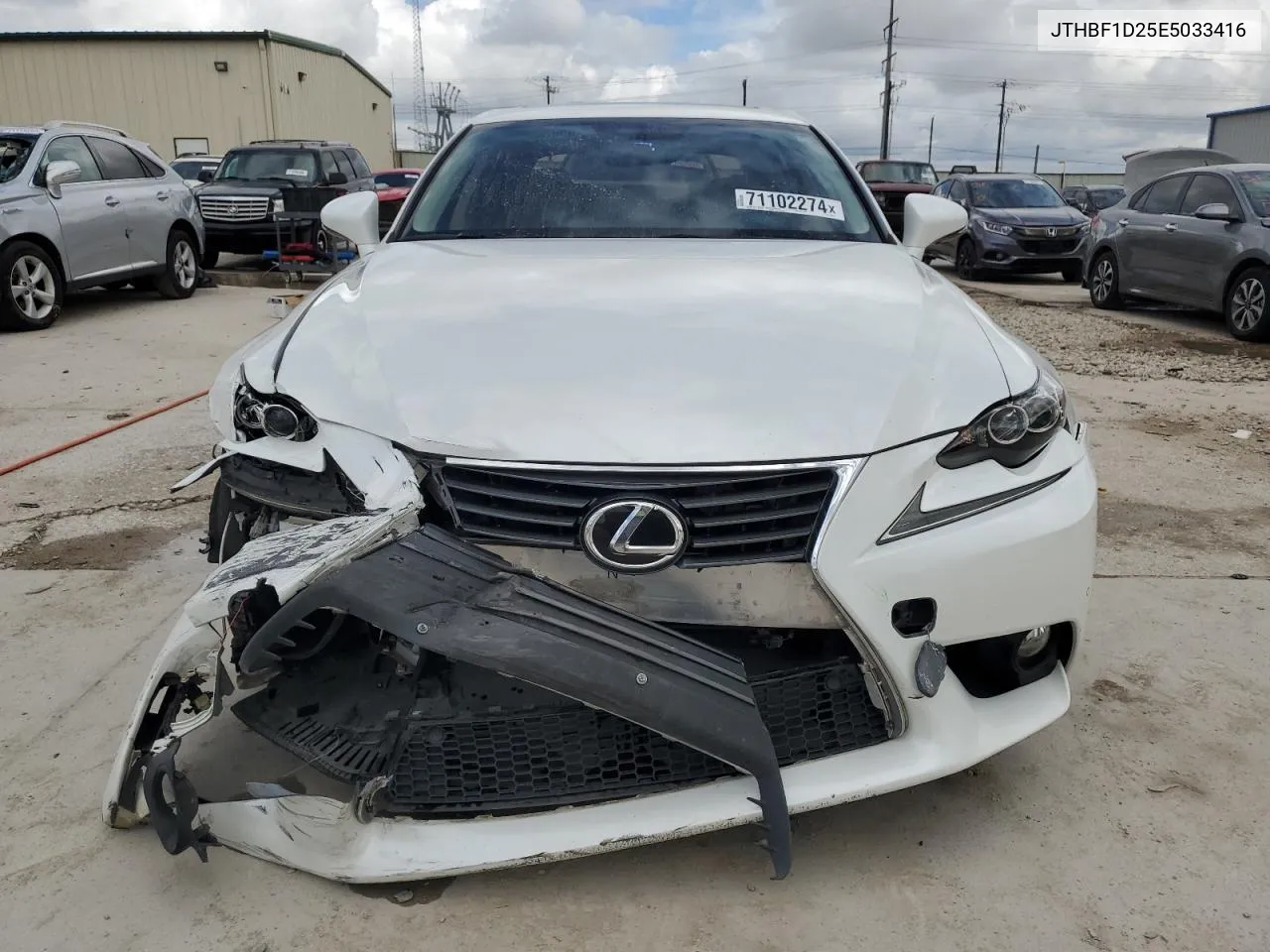 2014 Lexus Is 250 VIN: JTHBF1D25E5033416 Lot: 71102274