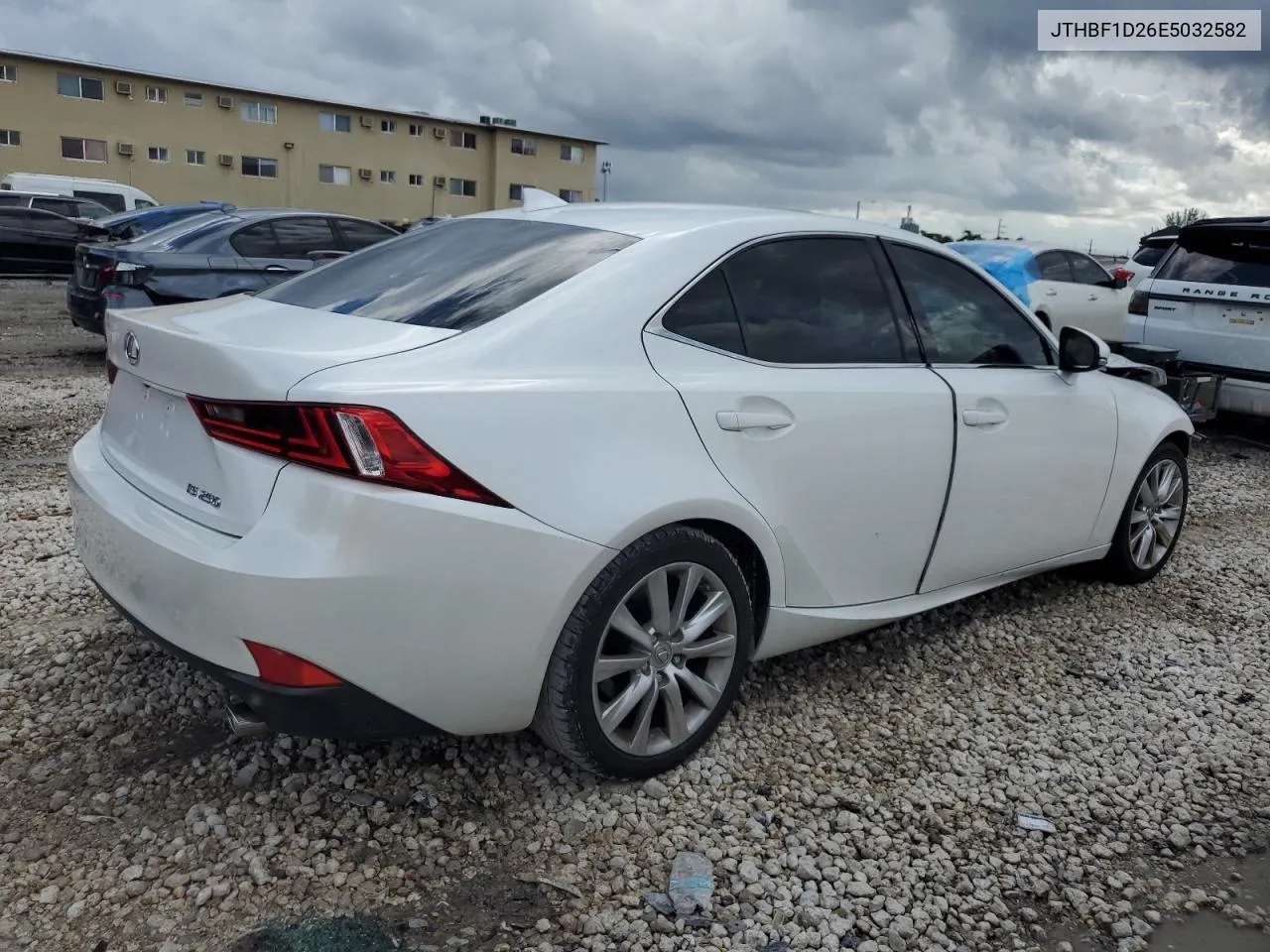 2014 Lexus Is 250 VIN: JTHBF1D26E5032582 Lot: 71189734