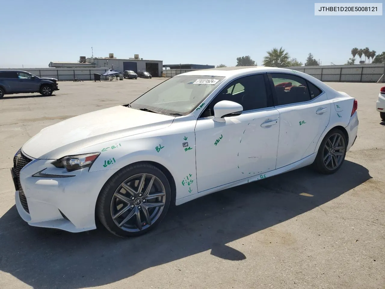 2014 Lexus Is 350 VIN: JTHBE1D20E5008121 Lot: 71221524