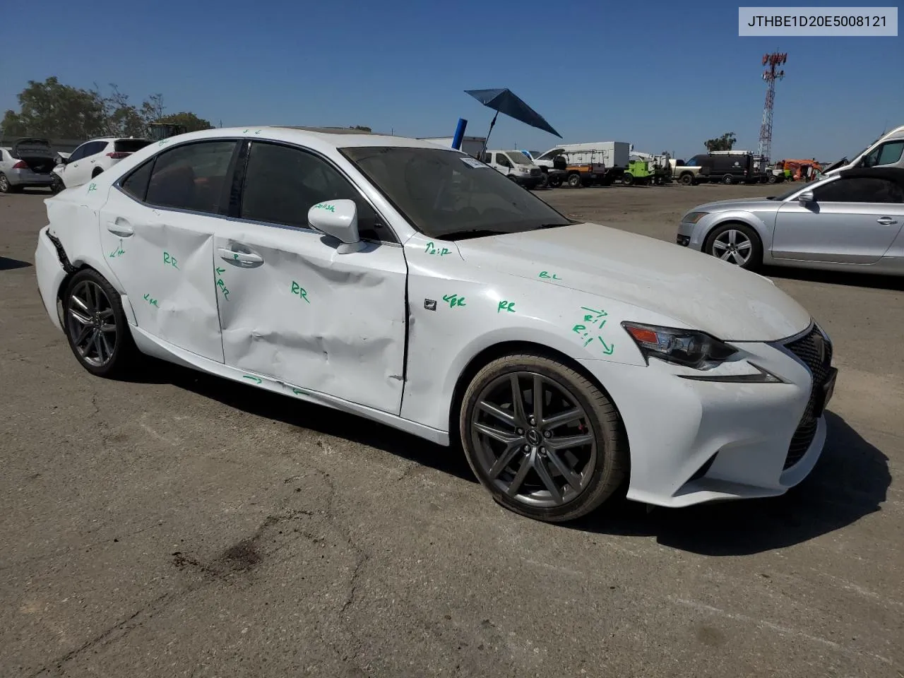 2014 Lexus Is 350 VIN: JTHBE1D20E5008121 Lot: 71221524