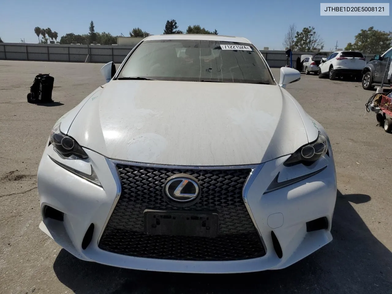 2014 Lexus Is 350 VIN: JTHBE1D20E5008121 Lot: 71221524