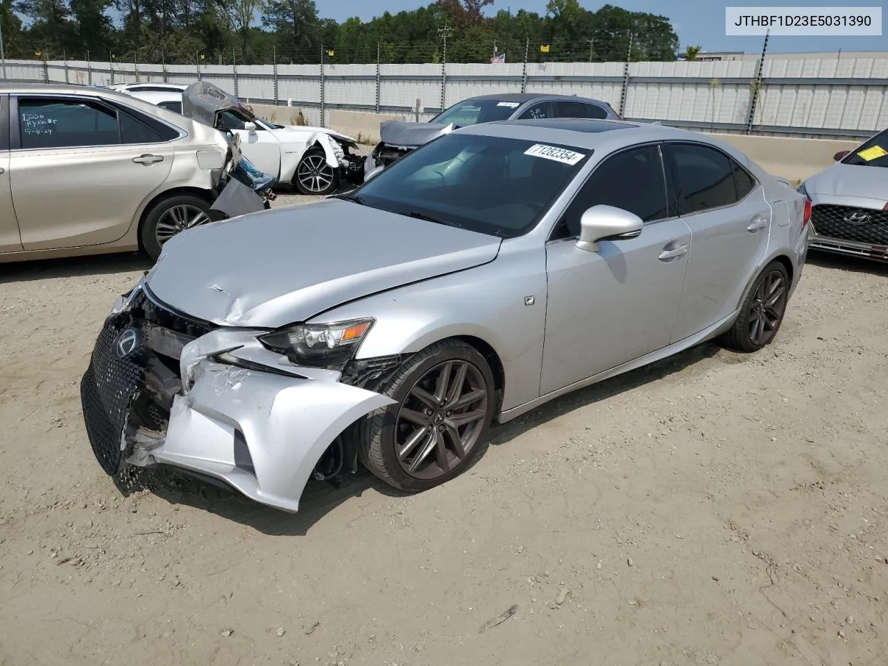 2014 Lexus Is 250 VIN: JTHBF1D23E5031390 Lot: 71282354