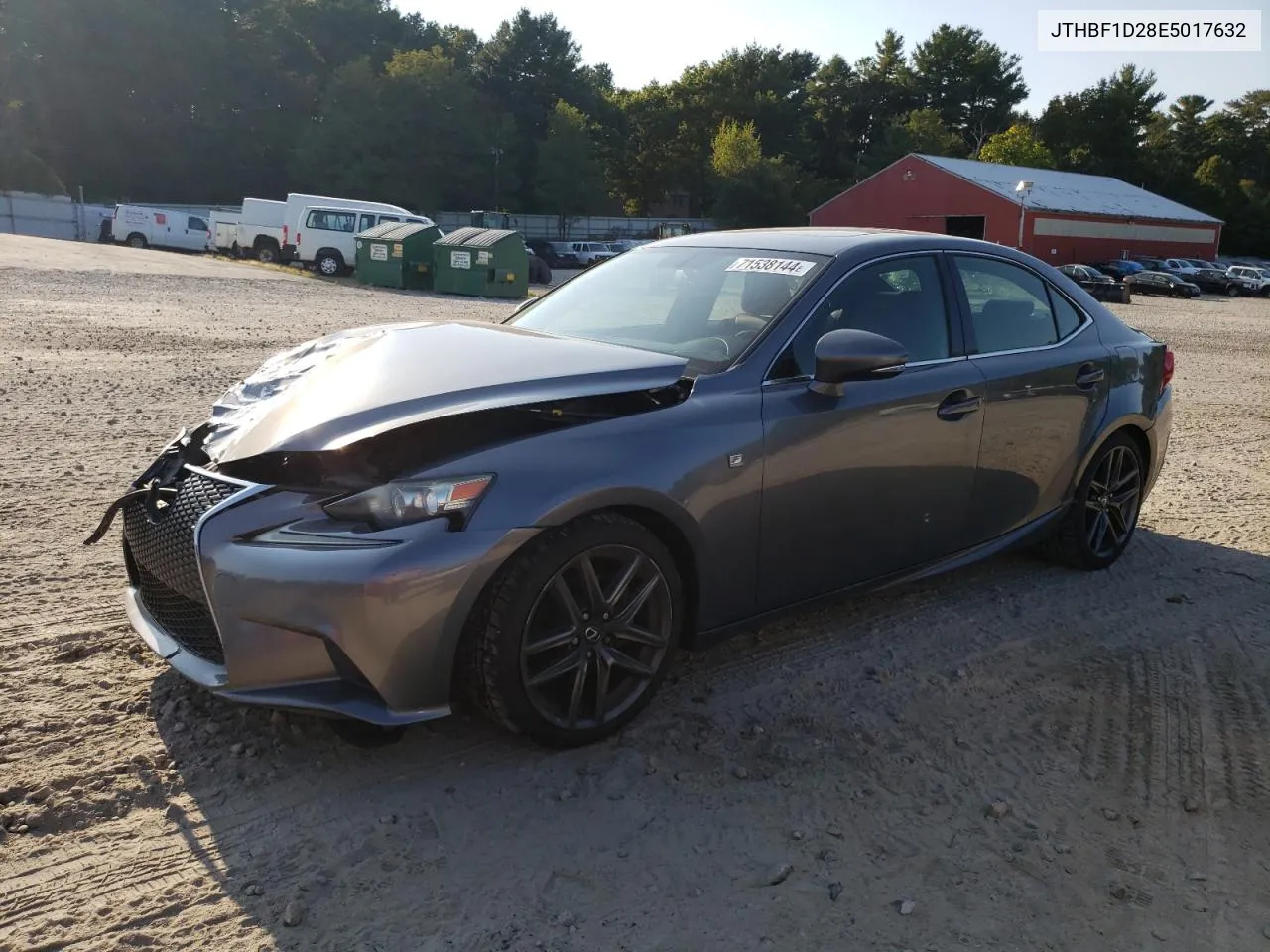 2014 Lexus Is 250 VIN: JTHBF1D28E5017632 Lot: 71538144