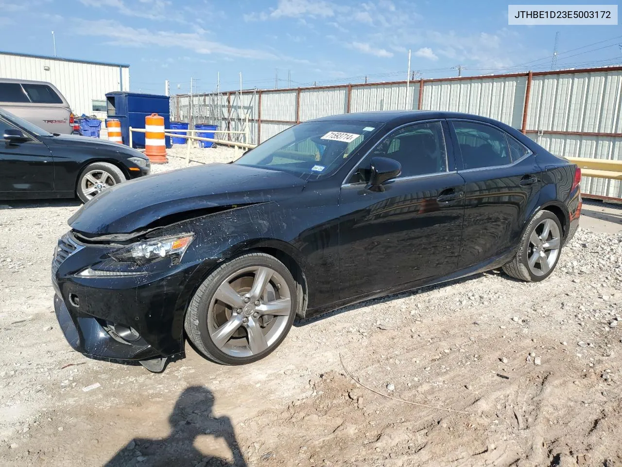 2014 Lexus Is 350 VIN: JTHBE1D23E5003172 Lot: 71593714