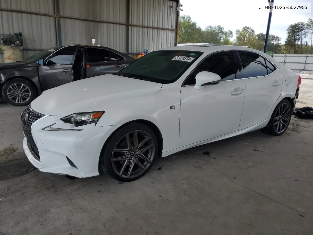 2014 Lexus Is 250 VIN: JTHBF1D25E5027955 Lot: 71731374