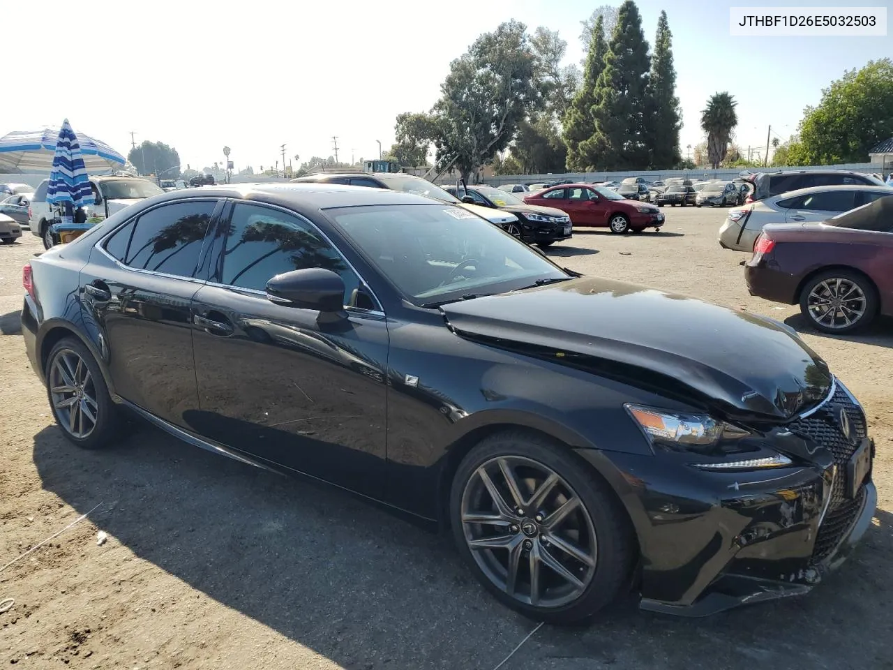 2014 Lexus Is 250 VIN: JTHBF1D26E5032503 Lot: 72054834