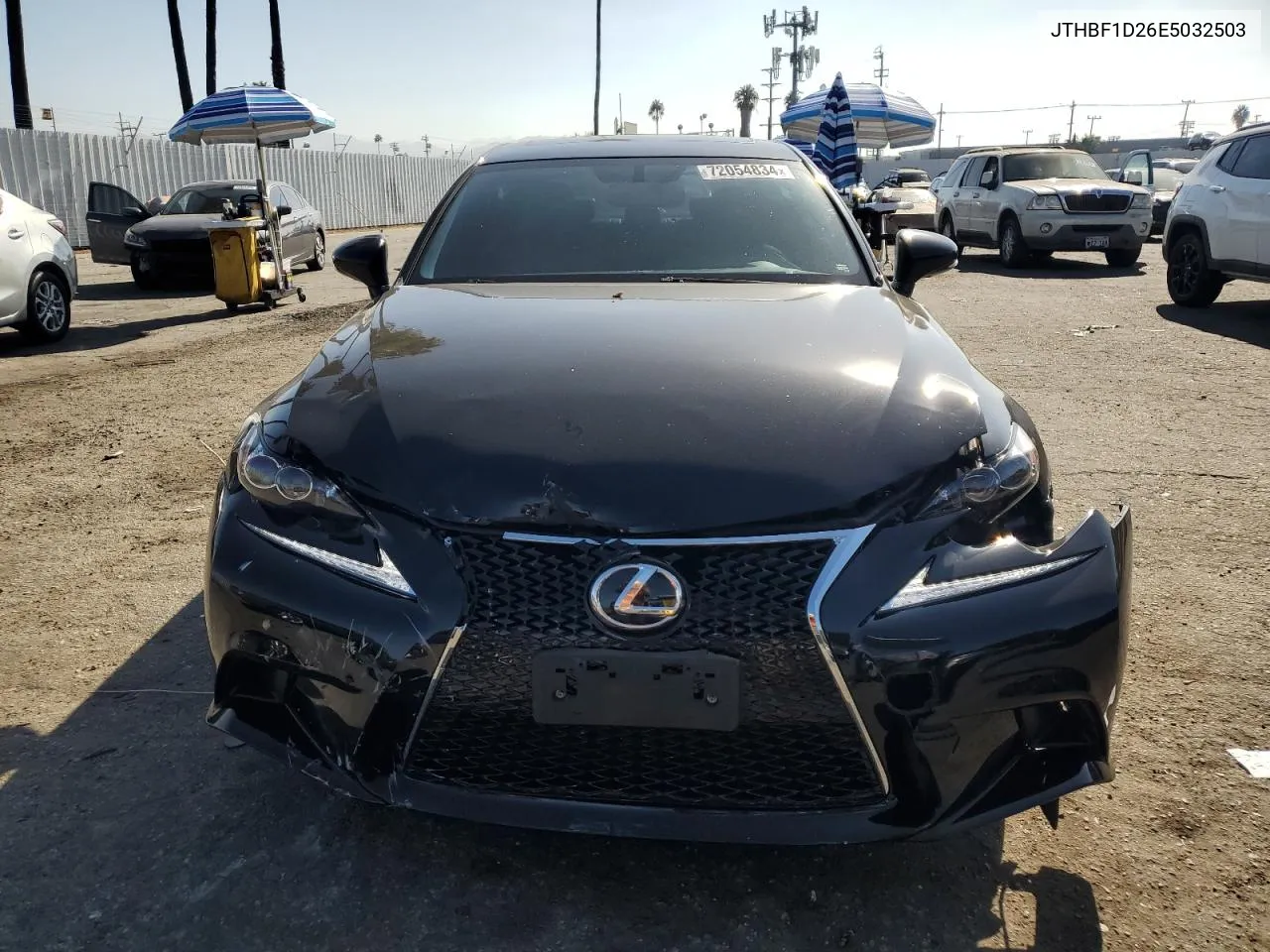 2014 Lexus Is 250 VIN: JTHBF1D26E5032503 Lot: 72054834