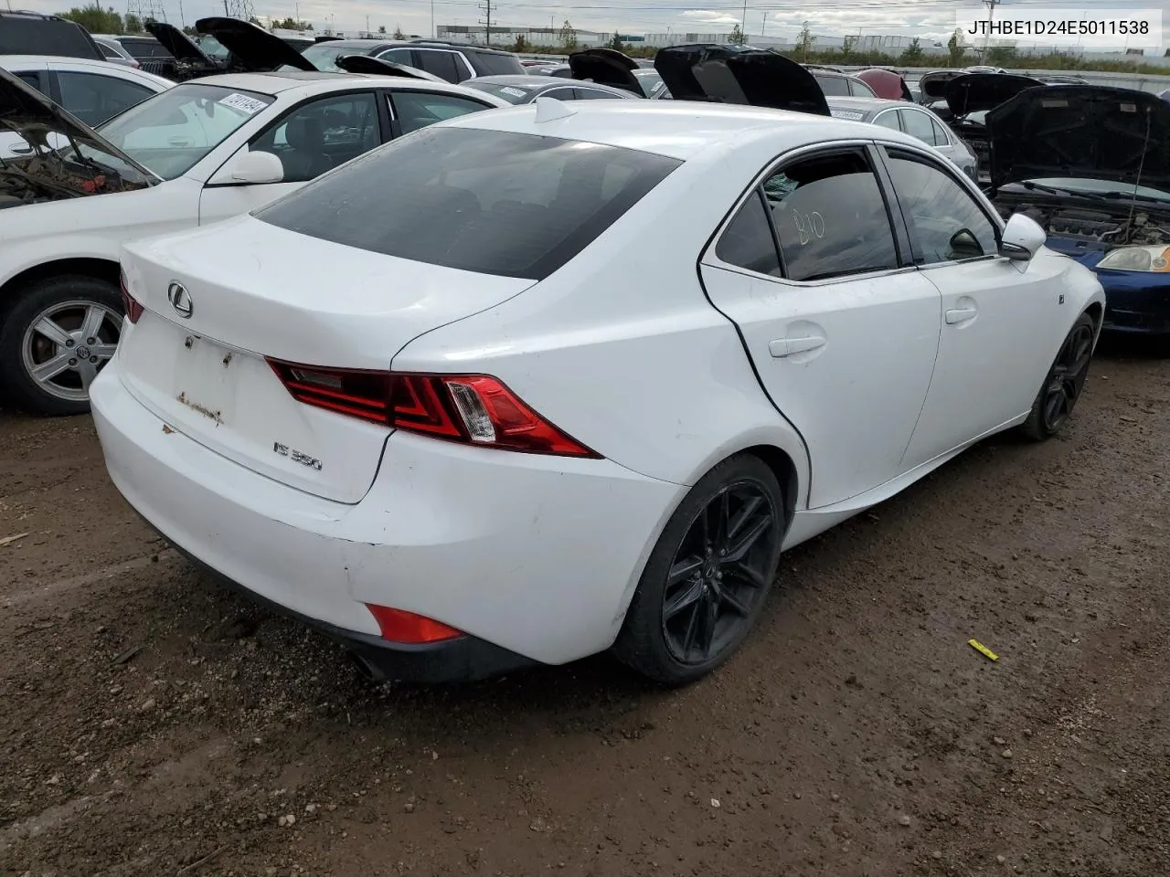 2014 Lexus Is 350 VIN: JTHBE1D24E5011538 Lot: 72589204