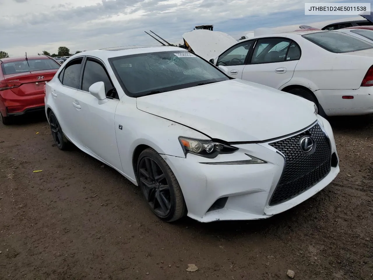 2014 Lexus Is 350 VIN: JTHBE1D24E5011538 Lot: 72589204