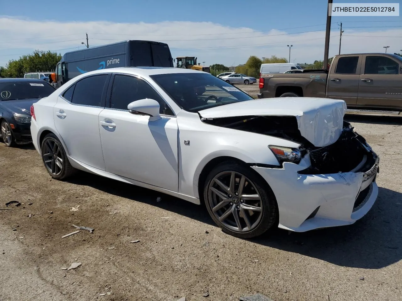 2014 Lexus Is 350 VIN: JTHBE1D22E5012784 Lot: 72685354