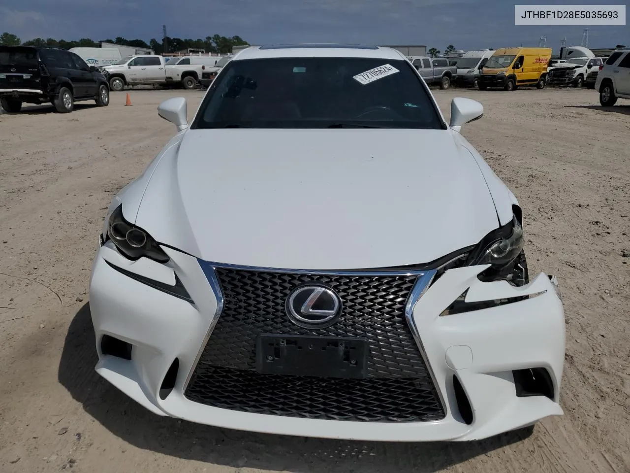 2014 Lexus Is 250 VIN: JTHBF1D28E5035693 Lot: 72705624