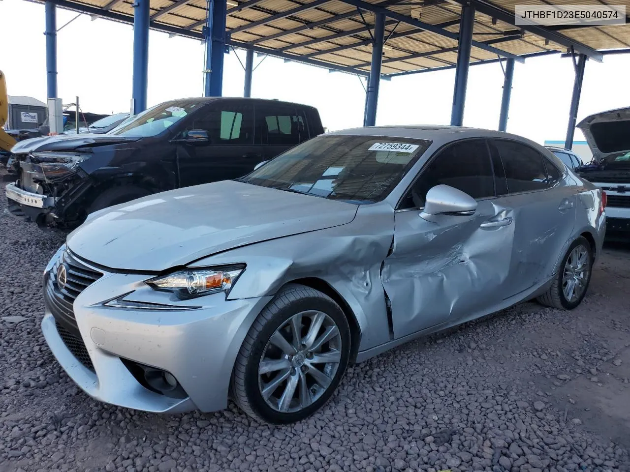 2014 Lexus Is 250 VIN: JTHBF1D23E5040574 Lot: 72759344