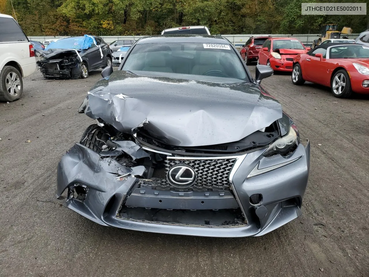 2014 Lexus Is 350 VIN: JTHCE1D21E5002011 Lot: 72820594