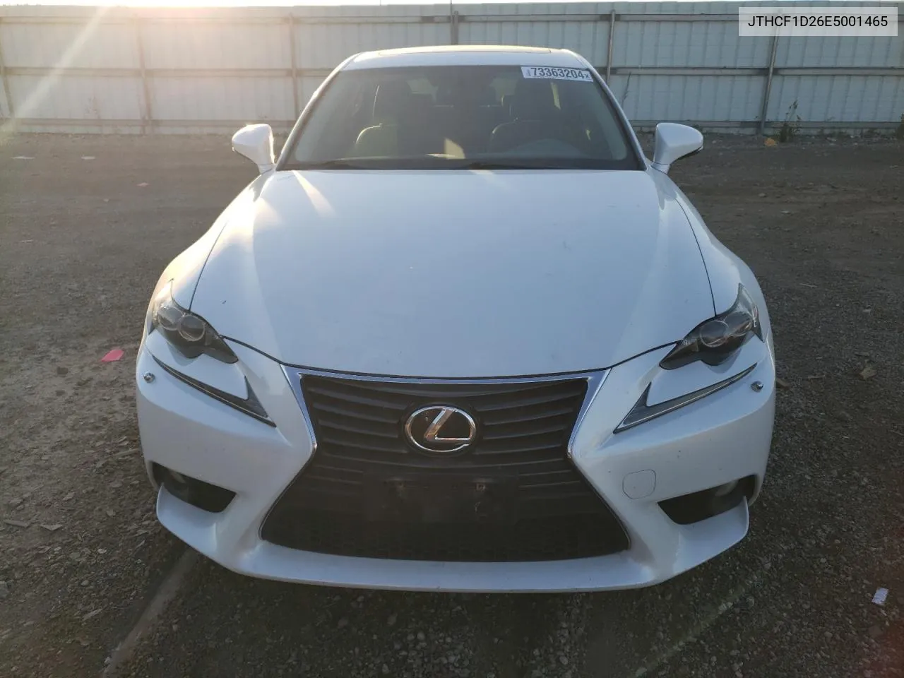 JTHCF1D26E5001465 2014 Lexus Is 250