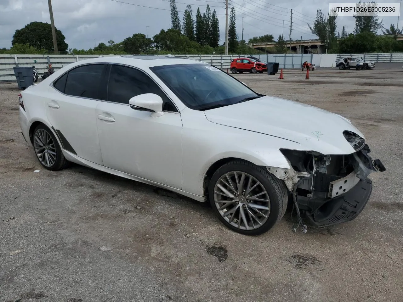 2014 Lexus Is 250 VIN: JTHBF1D26E5005236 Lot: 73365034