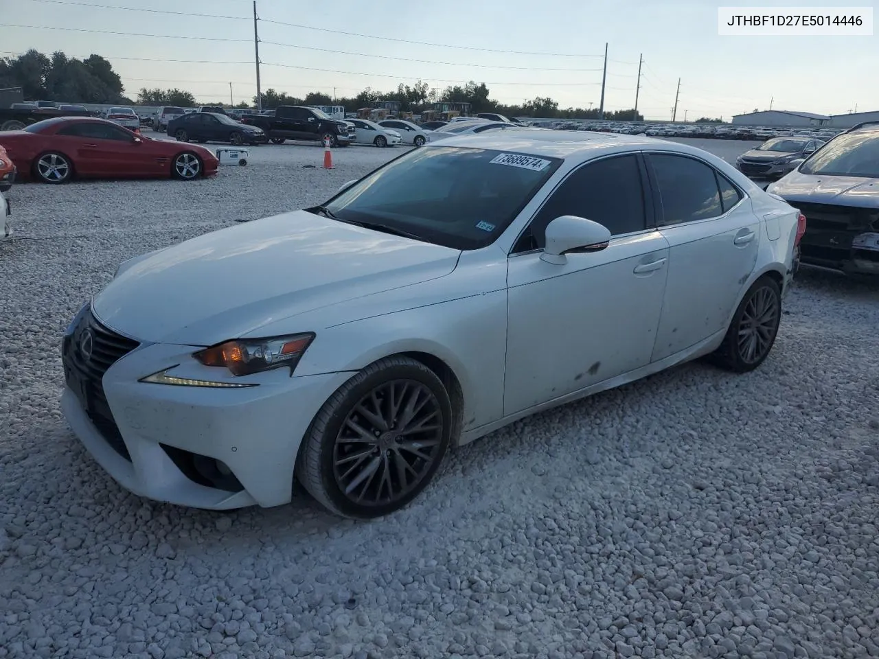 2014 Lexus Is 250 VIN: JTHBF1D27E5014446 Lot: 73689574