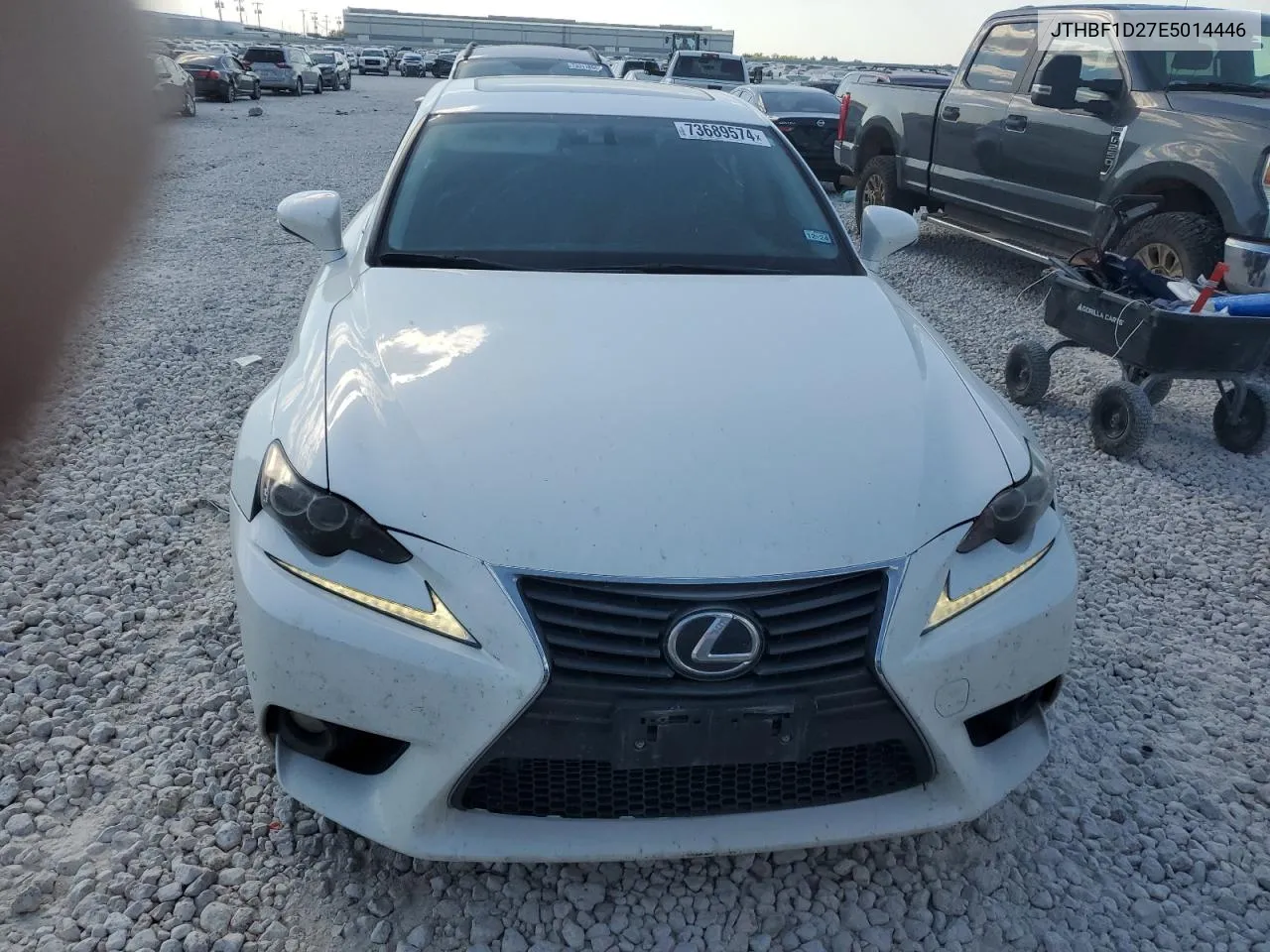 2014 Lexus Is 250 VIN: JTHBF1D27E5014446 Lot: 73689574