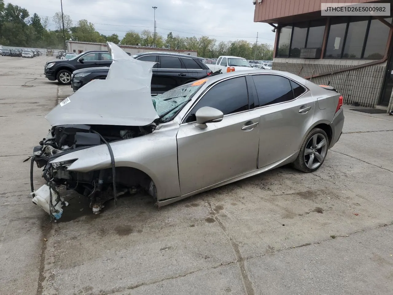 2014 Lexus Is 350 VIN: JTHCE1D26E5000982 Lot: 73995484