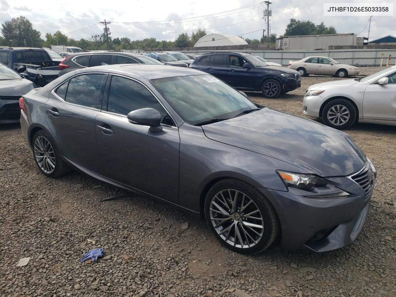 2014 Lexus Is 250 VIN: JTHBF1D26E5033358 Lot: 74917094